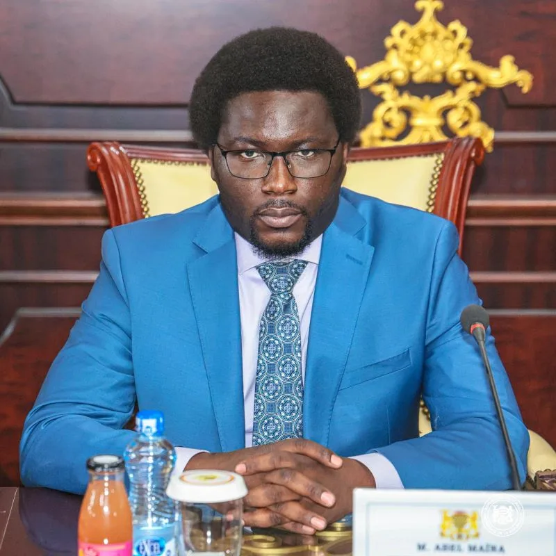 Portrait de Abel Maina, Secrétaire d'État aux Télécommunications, à l'Économie numérique et à la Digitalisation