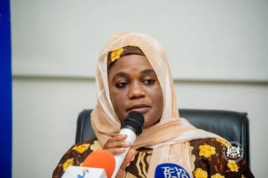 Portrait de Aminatou Bello, Secrétaire d'État à la Justice et aux Droits de l'Homme