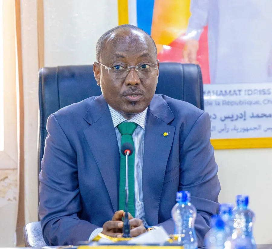 Portrait de Haliki Choua Mahamat, Ministre des Télécommunications, de l'Économie Numérique et de la Digitalisation de l'Administration