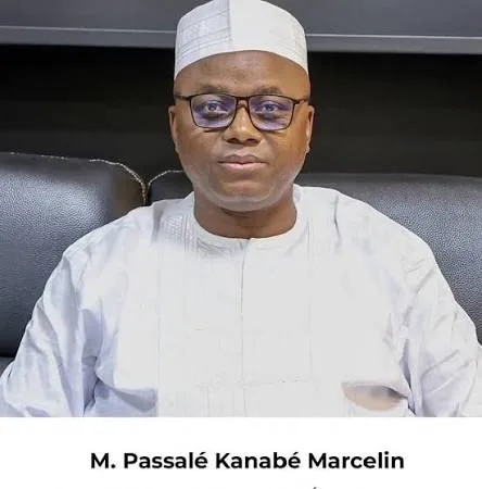 Portrait de Passalet Kanabe Marcelin, Ministre de l'Eau et de l'Énergie